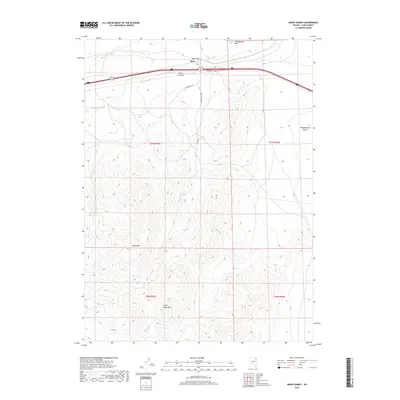 2018 Map of Moor Summit, 2018 Print
