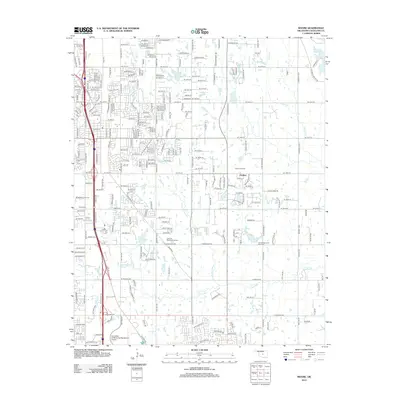 2012 Map of Moore, 2012 Print