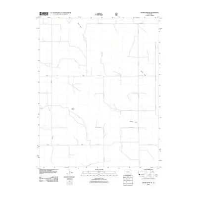2011 Map of Moore Draw SE, 2011 Print
