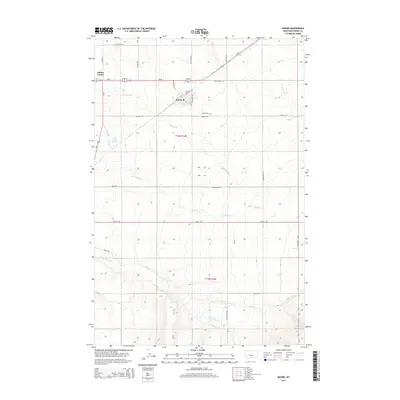 2014 Map of Moore, 2014 Print