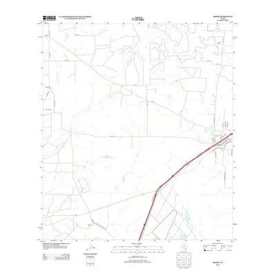 2012 Map of Moore, 2012 Print