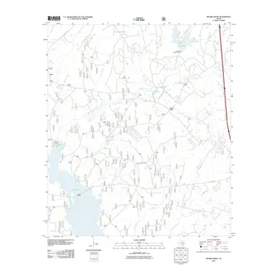 2010 Map of Moore Grove, 2010 Print