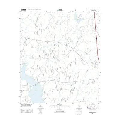2013 Map of Moore Grove, 2013 Print