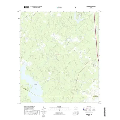 2019 Map of Moore Grove, 2019 Print