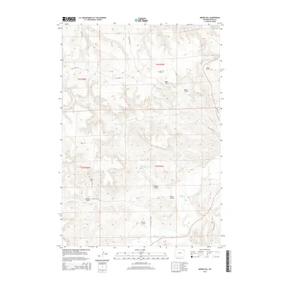 2015 Map of Moore Hill, 2015 Print