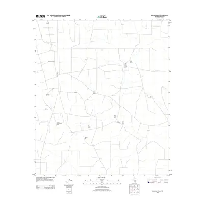 2012 Map of Moore Hill, 2012 Print