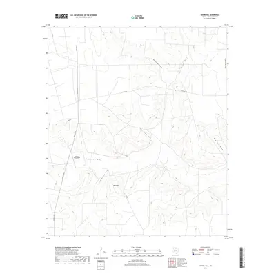 2019 Map of Moore Hill, 2019 Print