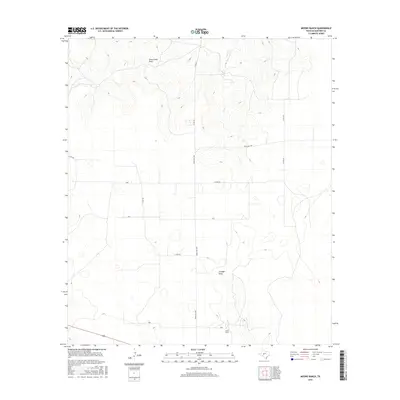 2016 Map of Moore Ranch, 2016 Print