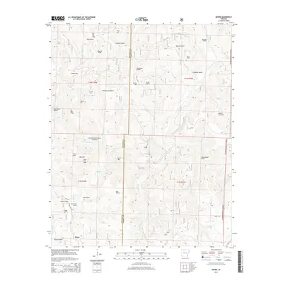2014 Map of Moore, 2014 Print