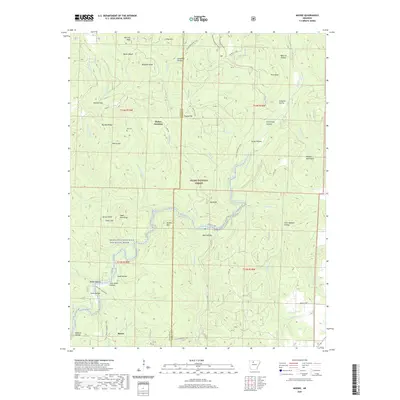 2020 Map of Moore, 2020 Print