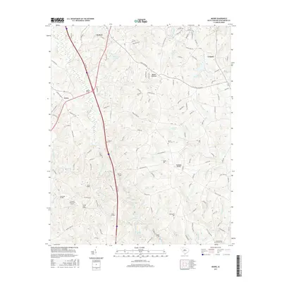 2017 Map of Moore, 2017 Print