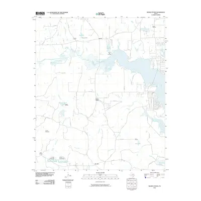 2010 Map of Moore Station, 2010 Print