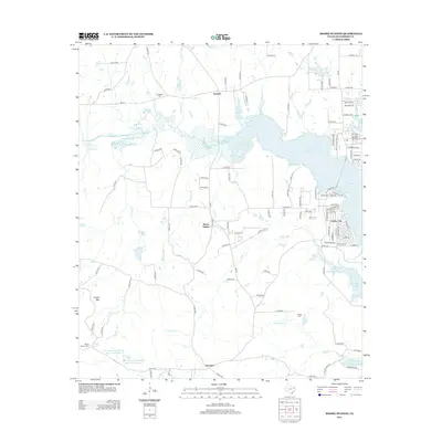 2013 Map of Moore Station, 2013 Print