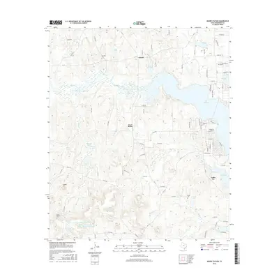 2016 Map of Moore Station, 2016 Print