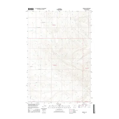 2017 Map of Moore SW, 2017 Print