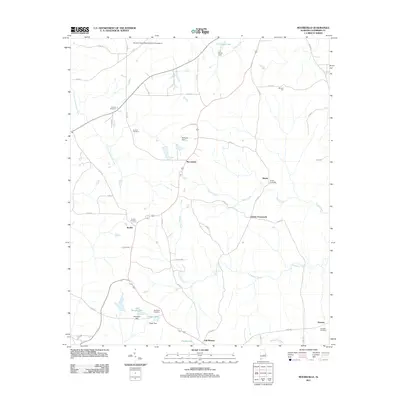 2011 Map of Moorefield, 2011 Print