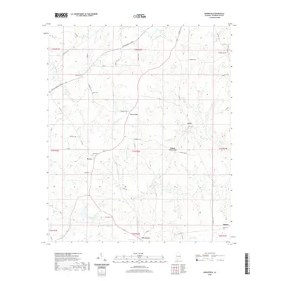 2020 Map of Moorefield, 2020 Print