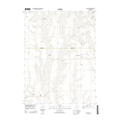 2014 Map of Moorefield, 2014 Print