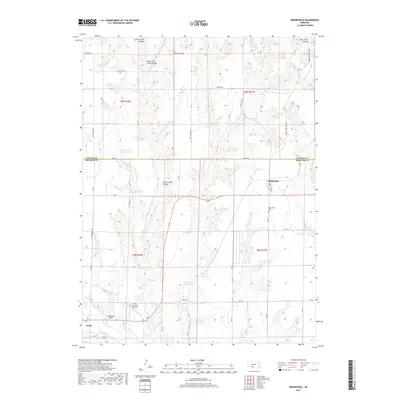 2017 Map of Moorefield, 2017 Print
