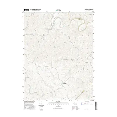2016 Map of Moorefield, 2016 Print