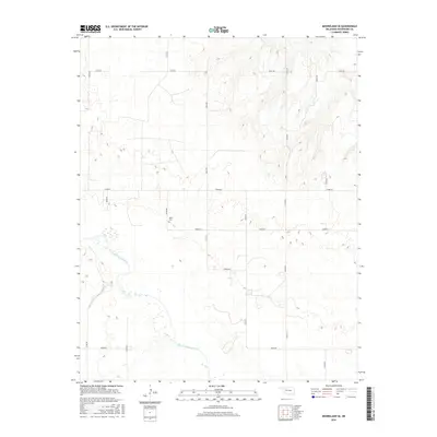 2016 Map of Mooreland SE, 2016 Print