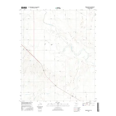 2016 Map of Mooreland SW, 2016 Print