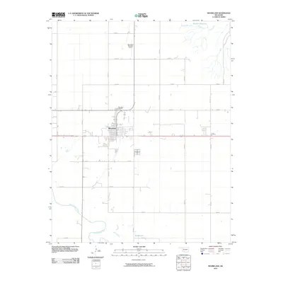 2010 Map of Mooreland, 2010 Print