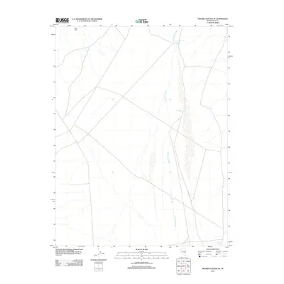 2012 Map of Moores Station SE, 2012 Print