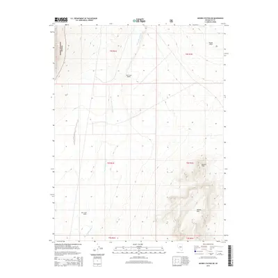 2014 Map of Moores Station SW, 2014 Print