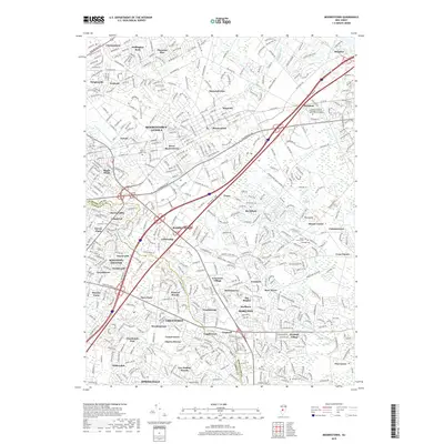 2019 Map of Moorestown, 2019 Print