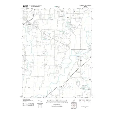2010 Map of Mooresville East, 2010 Print