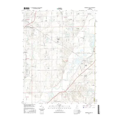 2016 Map of Mooresville East, 2016 Print