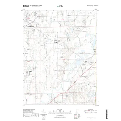 2019 Map of Mooresville East, 2019 Print