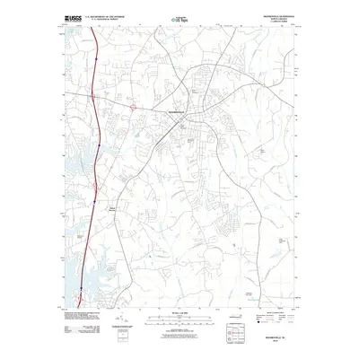 2010 Map of Mooresville, 2010 Print