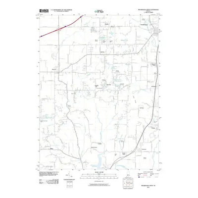 2010 Map of Mooresville West, 2010 Print