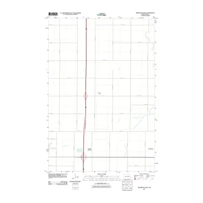 2011 Map of Mooreton East, 2011 Print