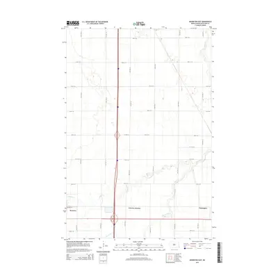 2014 Map of Mooreton East, 2014 Print