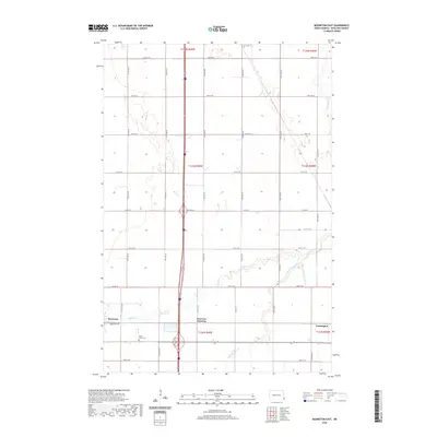 2020 Map of Mooreton East, 2020 Print