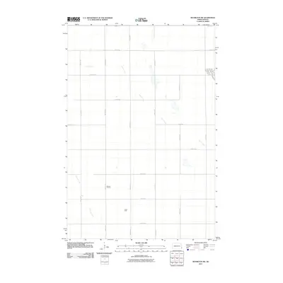 2011 Map of Mooreton NW, 2011 Print