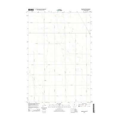 2014 Map of Mooreton NW, 2014 Print
