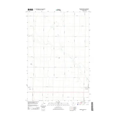 2014 Map of Mooreton West, 2014 Print