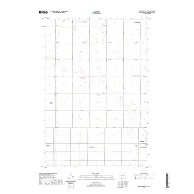 2020 Map of Mooreton West, 2020 Print