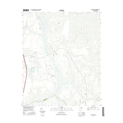 2016 Map of Mooretown, 2016 Print