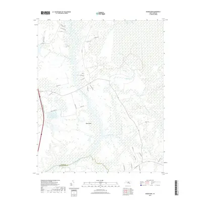 2019 Map of Mooretown, 2019 Print