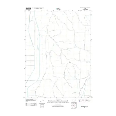 2010 Map of Moorhead NW, 2010 Print