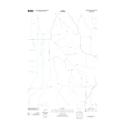 2013 Map of Moorhead NW, 2013 Print