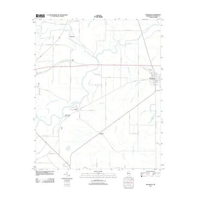 2012 Map of Moorhead, 2012 Print