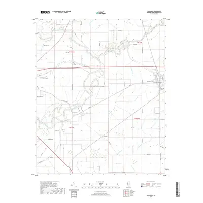 2018 Map of Moorhead, 2018 Print