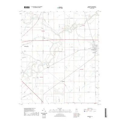 2020 Map of Moorhead, 2020 Print