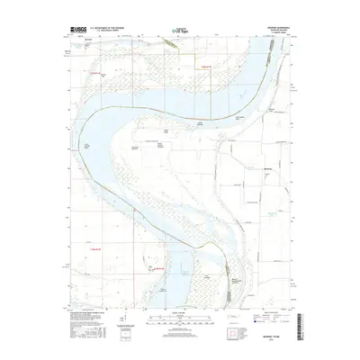 2016 Map of Mooring, 2016 Print